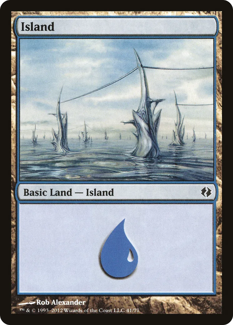 Île — Duel Decks: Venser vs. Koth — Magic: The Gathering