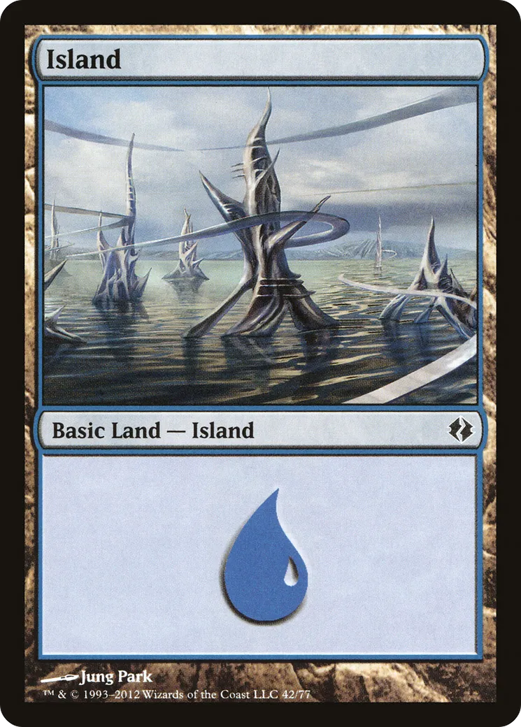Île — Duel Decks: Venser vs. Koth — Magic: The Gathering