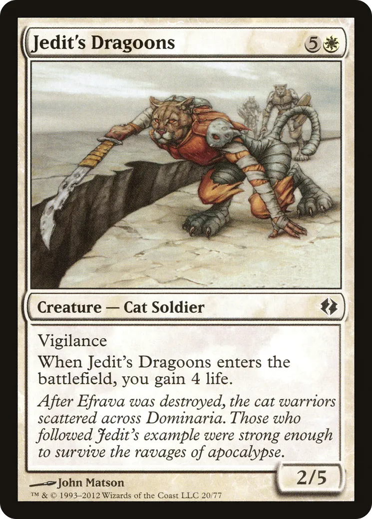 Grognards de Jedit — Duel Decks: Venser vs. Koth — Magic: The Gathering
