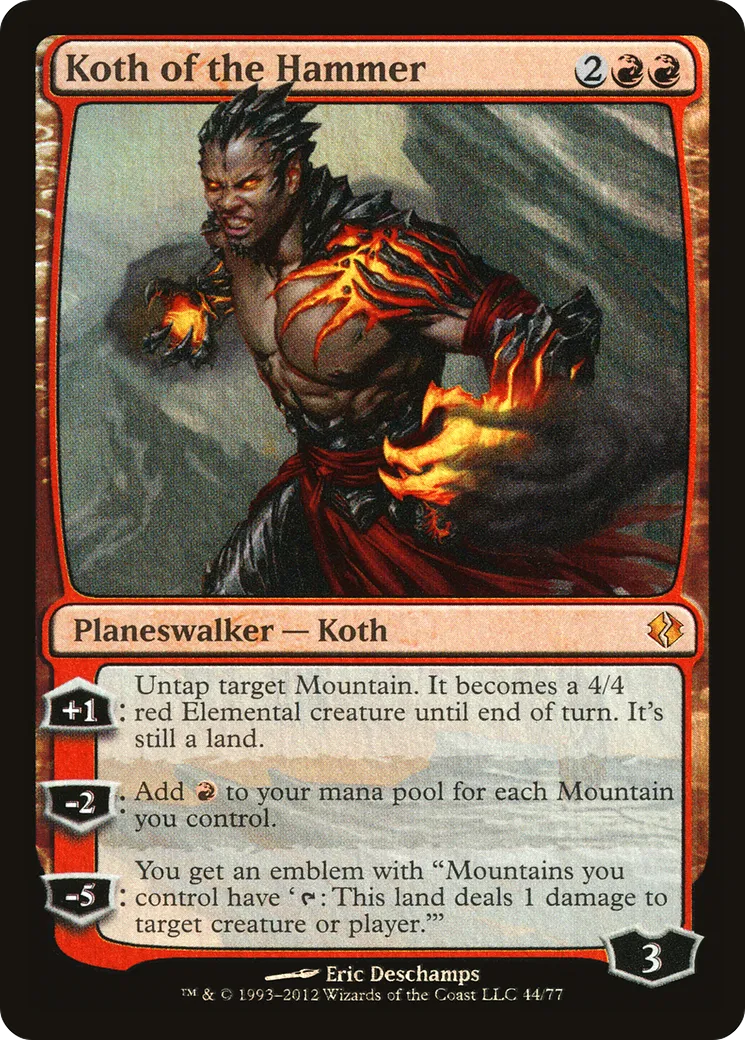 Koth du Marteau — Duel Decks: Venser vs. Koth — Magic: The Gathering