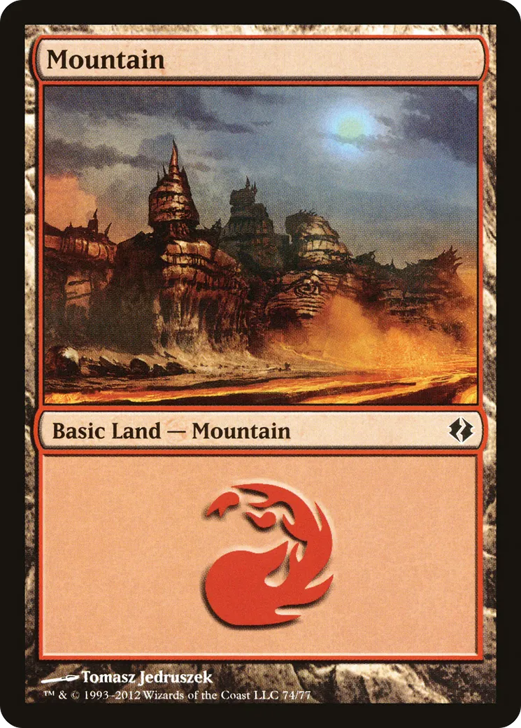 Montagne — Duel Decks: Venser vs. Koth — Magic: The Gathering
