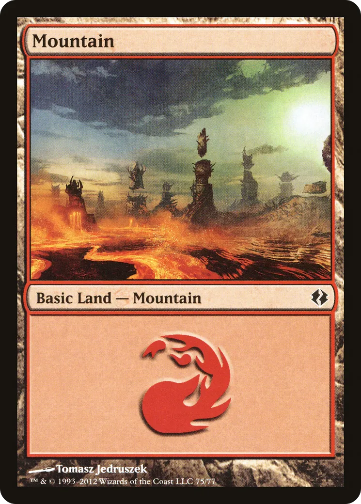 Montagne — Duel Decks: Venser vs. Koth — Magic: The Gathering