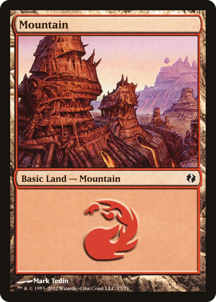 Montagne — Duel Decks: Venser vs. Koth — Magic: The Gathering