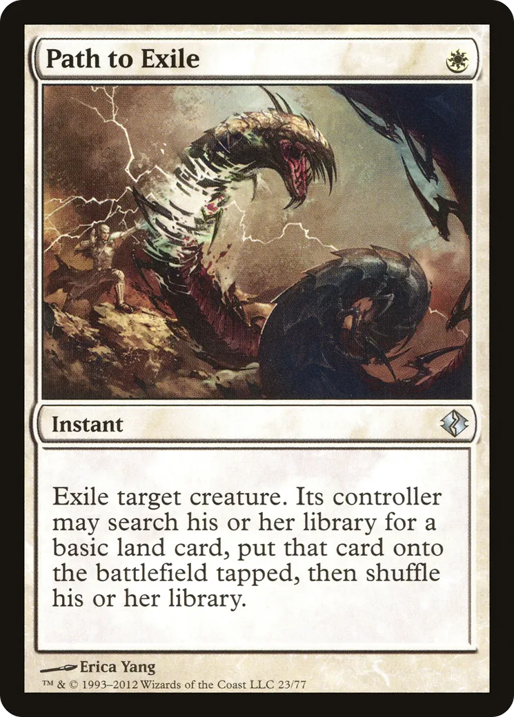 Chemin vers l'exil — Duel Decks: Venser vs. Koth — Magic: The Gathering