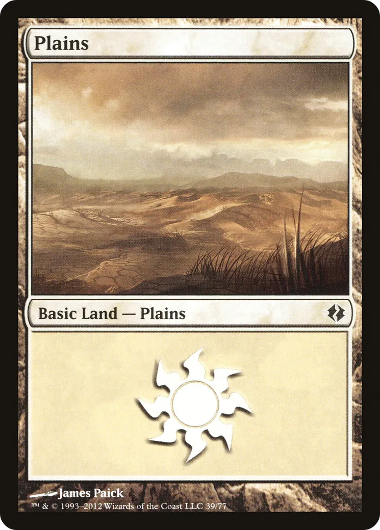 Plaine — Duel Decks: Venser vs. Koth — Magic: The Gathering