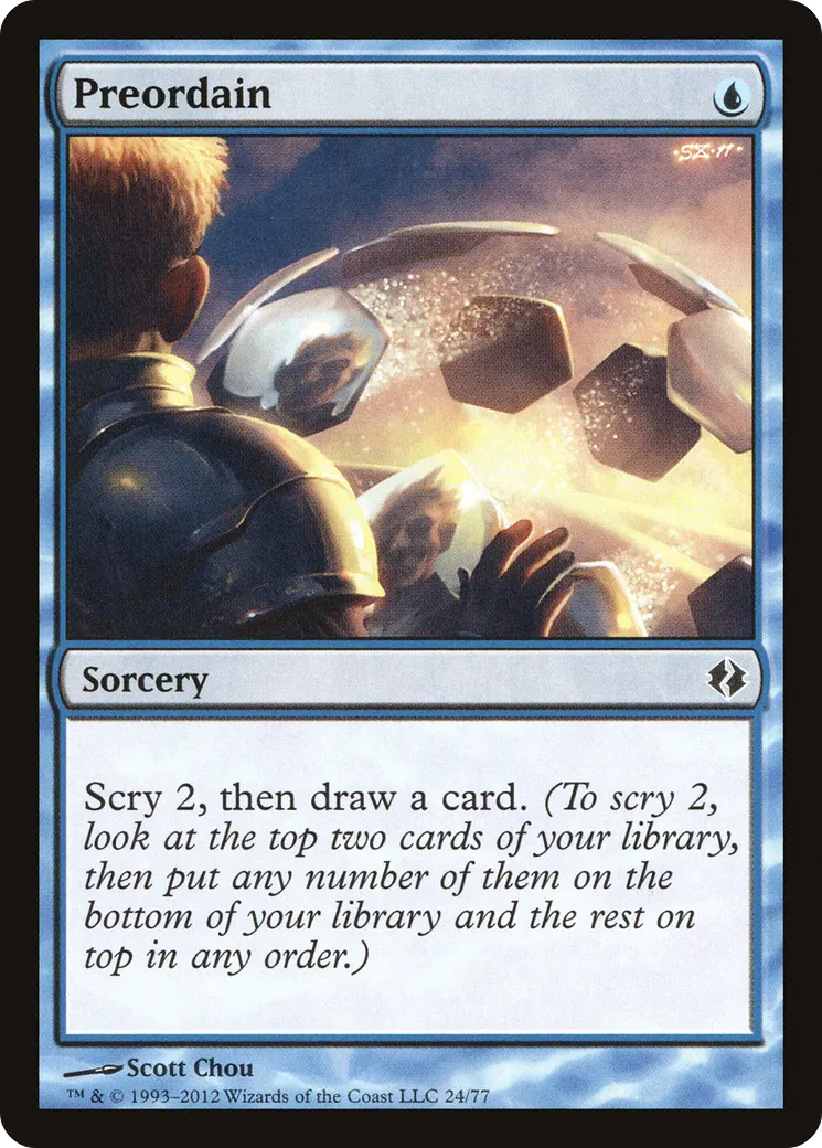 Prédestination — Duel Decks: Venser vs. Koth — Magic: The Gathering