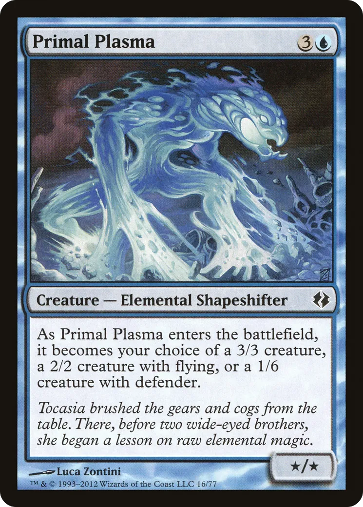 Primal Plasma — Duel Decks: Venser vs. Koth — Magic: The Gathering