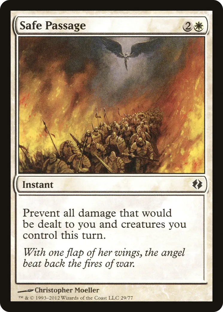 Passage protégé — Duel Decks: Venser vs. Koth — Magic: The Gathering