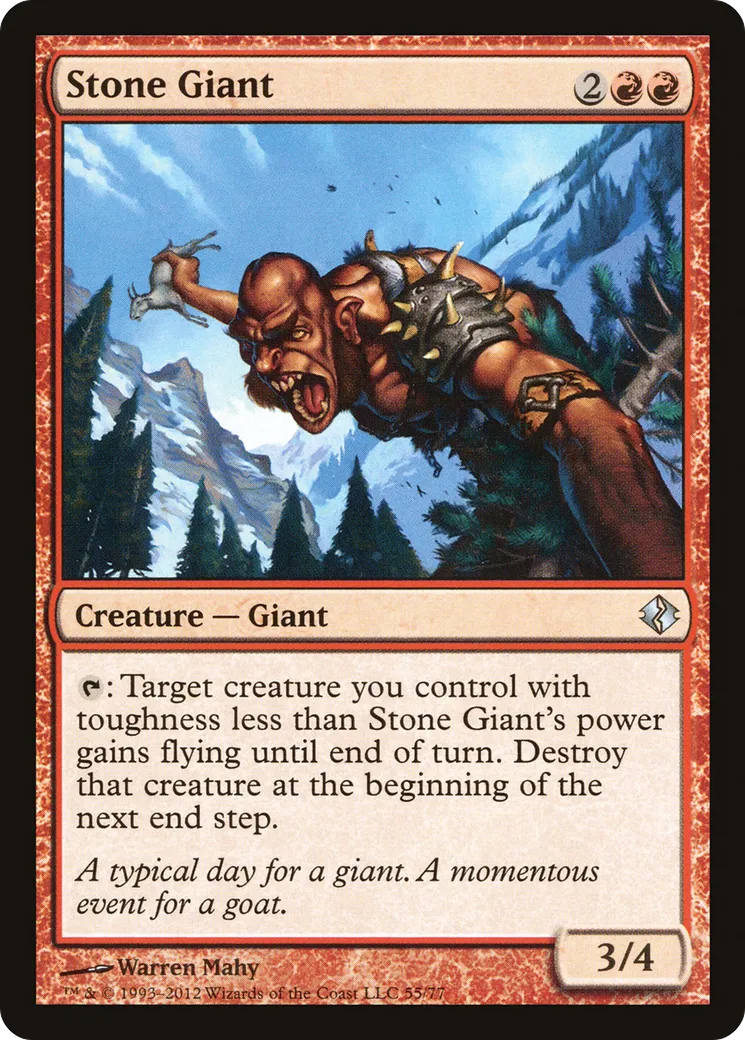 Géant de pierre — Duel Decks: Venser vs. Koth — Magic: The Gathering