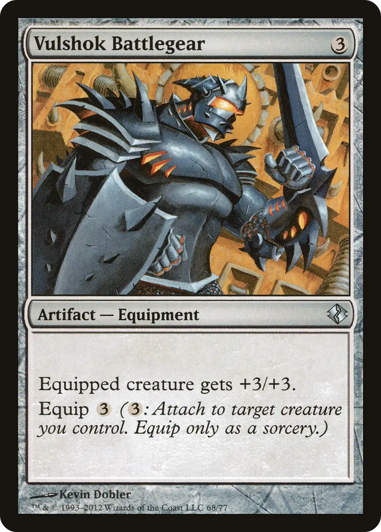 Vulshok Battlegear — Duel Decks: Venser vs. Koth — Magic: The Gathering