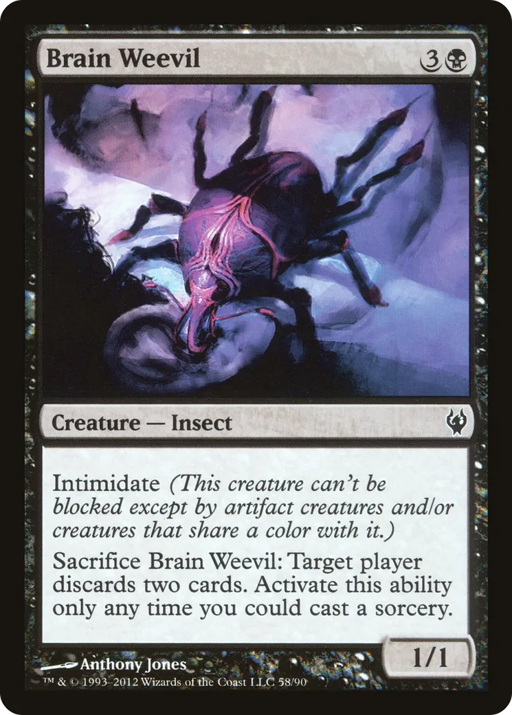Charançon de cervelle — Duel Decks: Izzet vs. Golgari — Magic: The Gathering