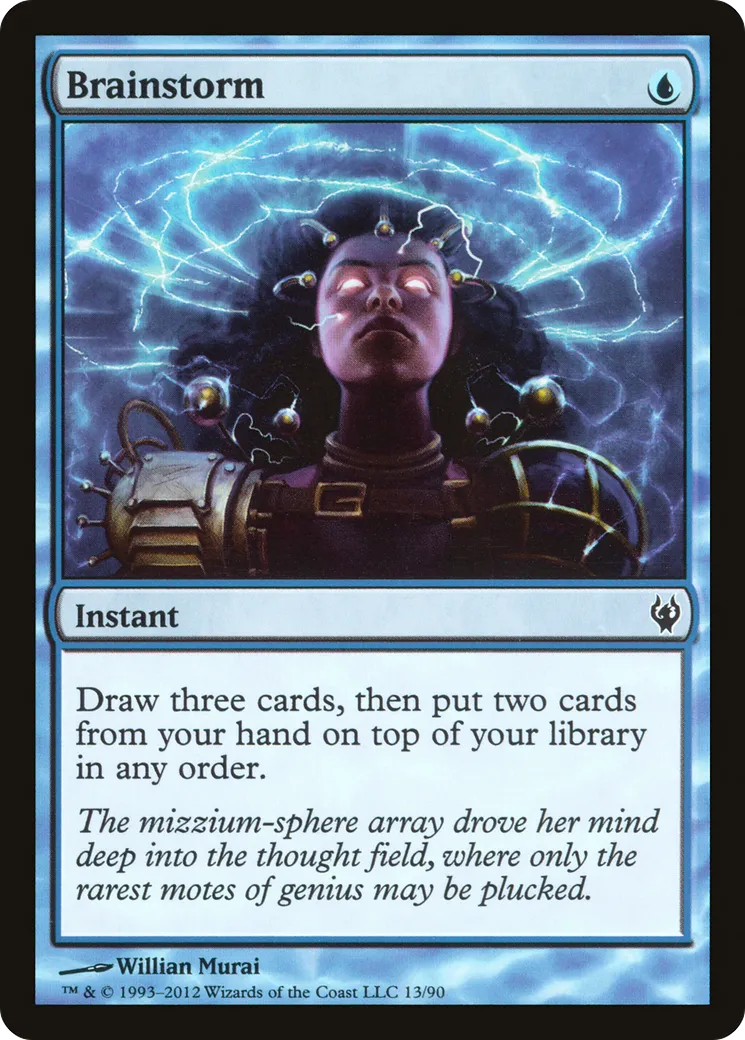 Brainstorm — Duel Decks: Izzet vs. Golgari — Magic: The Gathering
