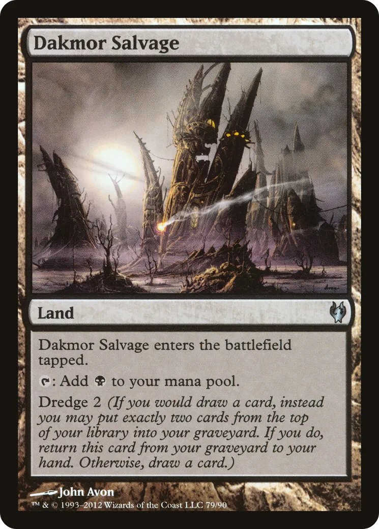 Dakmor Salvage — Duel Decks: Izzet vs. Golgari — Magic: The Gathering
