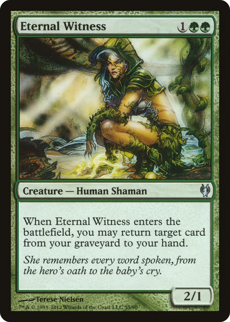Eternal Witness — Duel Decks: Izzet vs. Golgari — Magic: The Gathering