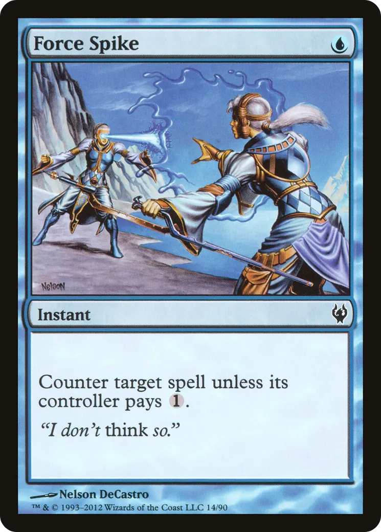 Force Spike — Duel Decks: Izzet vs. Golgari — Magic: The Gathering