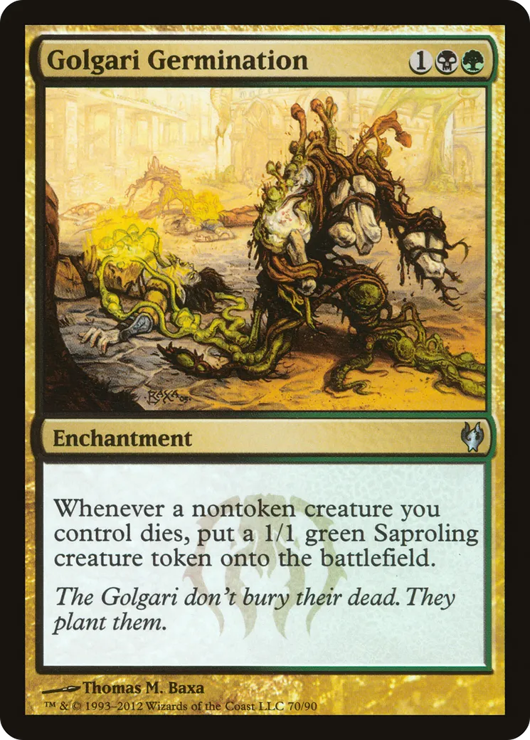 Golgari Germination — Duel Decks: Izzet vs. Golgari — Magic: The Gathering