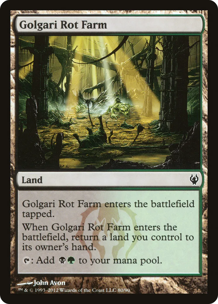 Golgari Rot Farm — Duel Decks: Izzet vs. Golgari — Magic: The Gathering