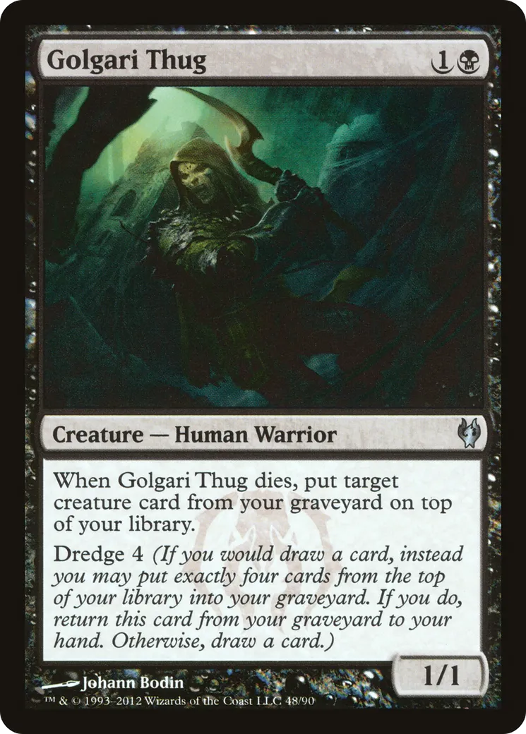 Golgari Thug — Duel Decks: Izzet vs. Golgari — Magic: The Gathering