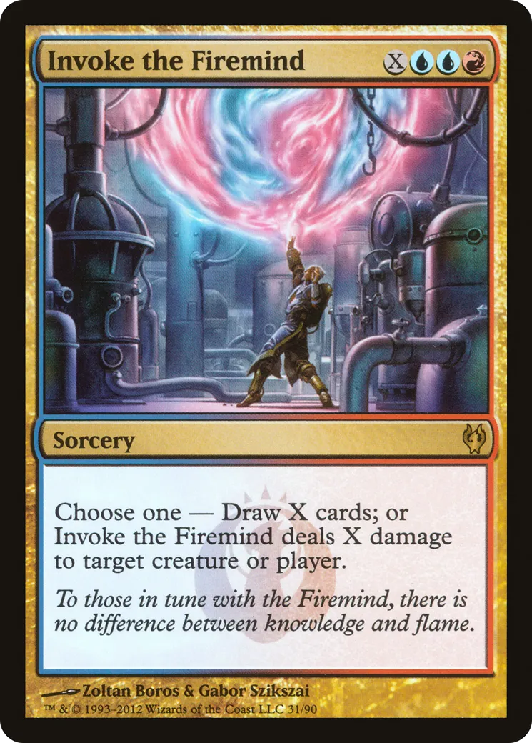 Invoke the Firemind — Duel Decks: Izzet vs. Golgari — Magic: The Gathering
