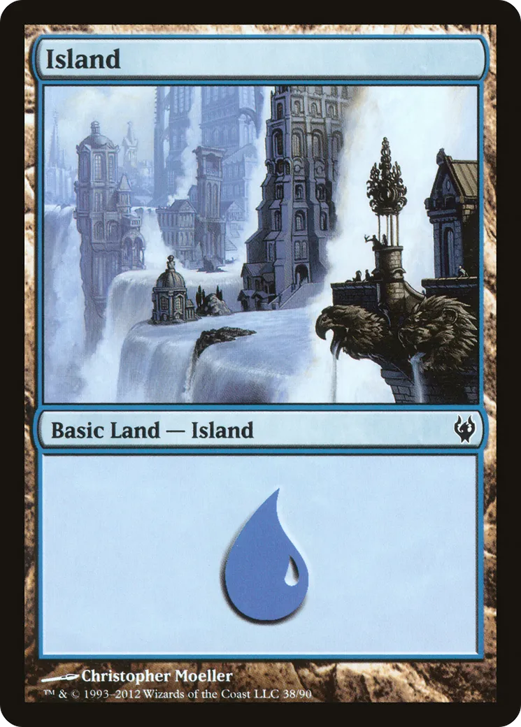 Island — Duel Decks: Izzet vs. Golgari — Magic: The Gathering