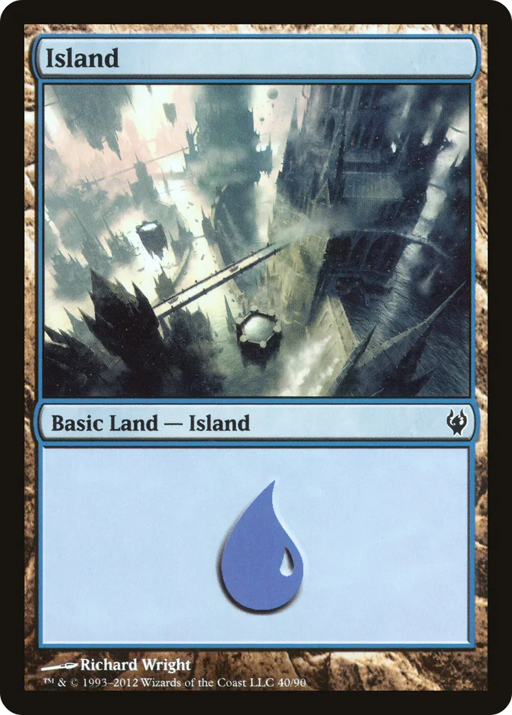 Island — Duel Decks: Izzet vs. Golgari — Magic: The Gathering