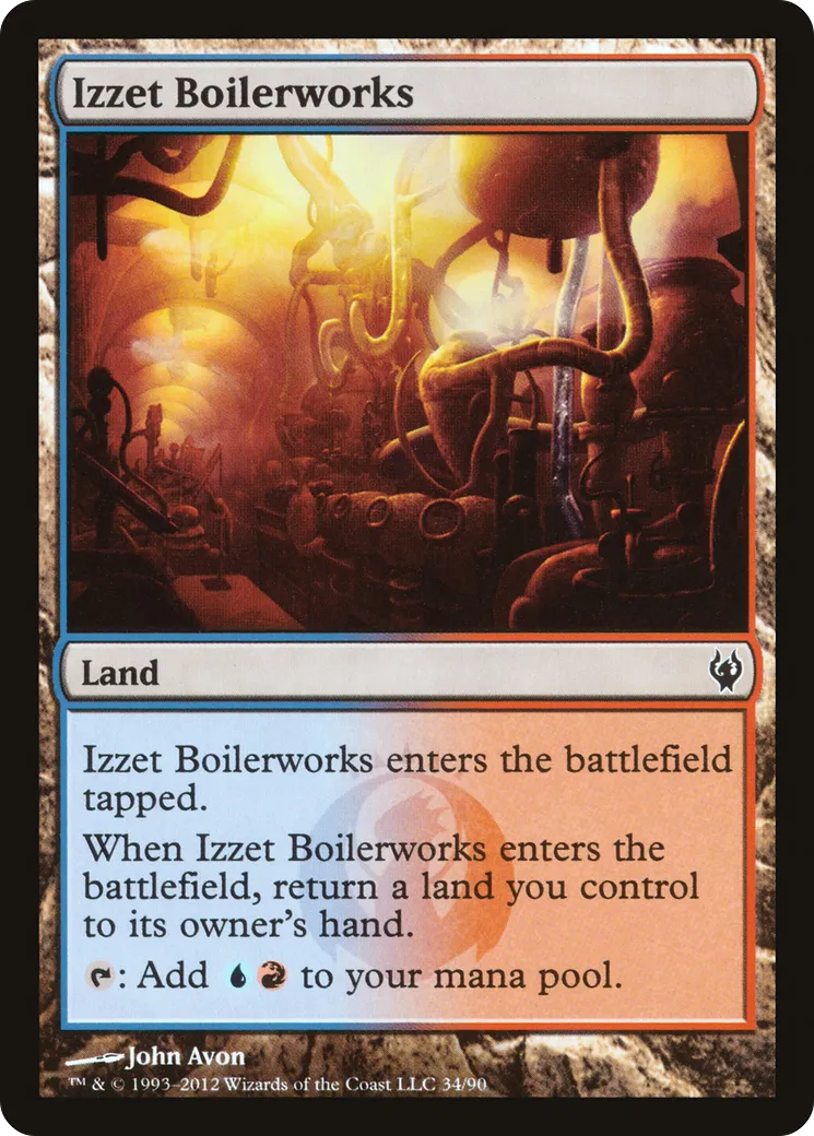 Izzet Boilerworks — Duel Decks: Izzet vs. Golgari — Magic: The Gathering