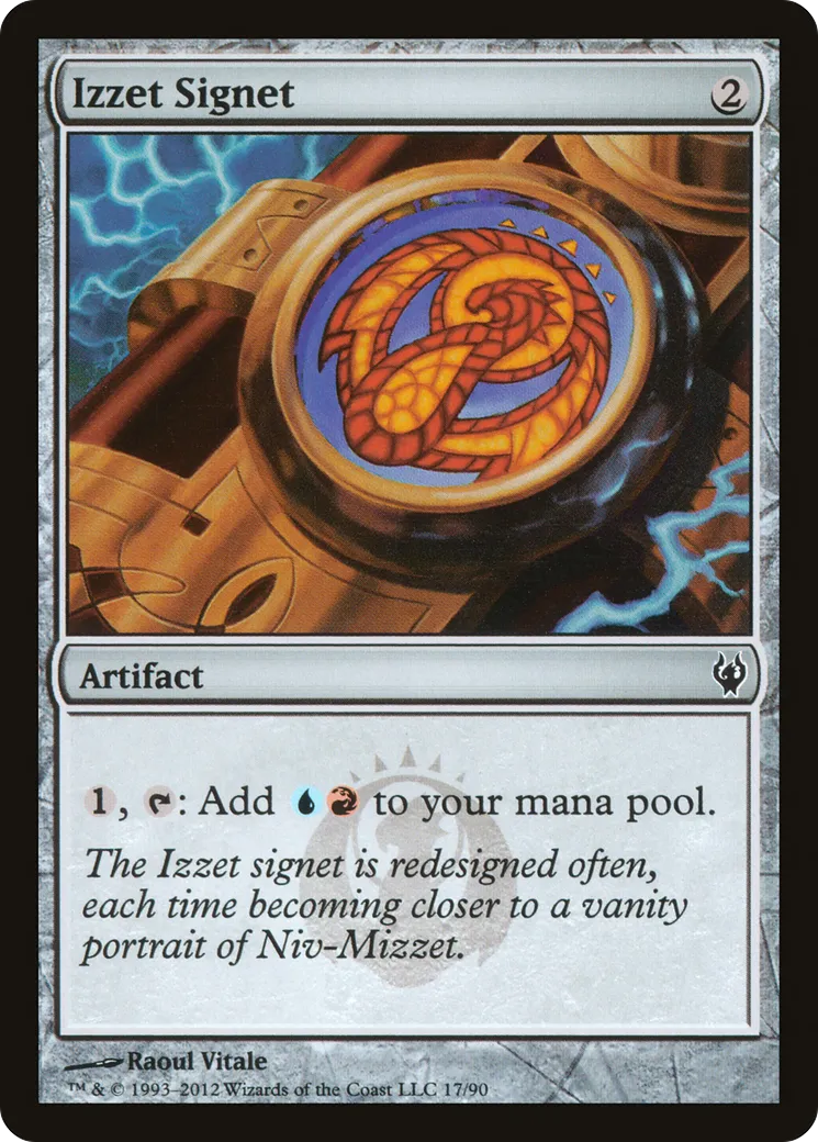 Izzet Signet — Duel Decks: Izzet vs. Golgari — Magic: The Gathering