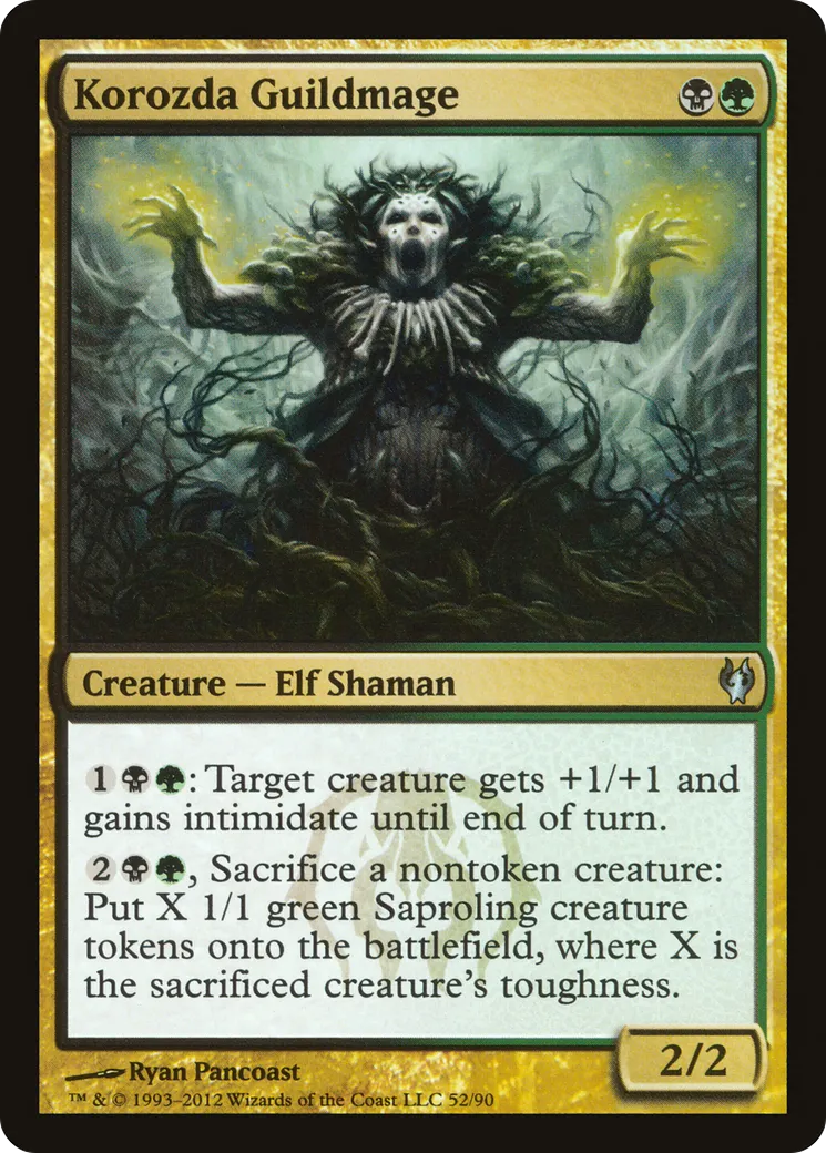 Korozda Guildmage — Duel Decks: Izzet vs. Golgari — Magic: The Gathering