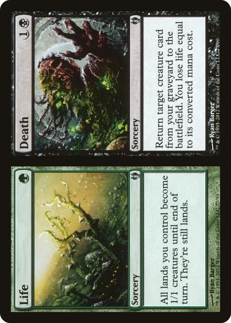 Life // Death — Duel Decks: Izzet vs. Golgari — Magic: The Gathering