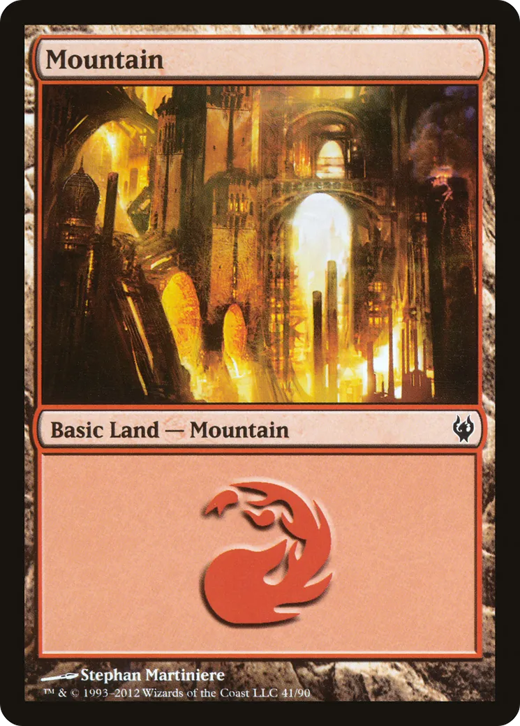 Montagne — Duel Decks: Izzet vs. Golgari — Magic: The Gathering