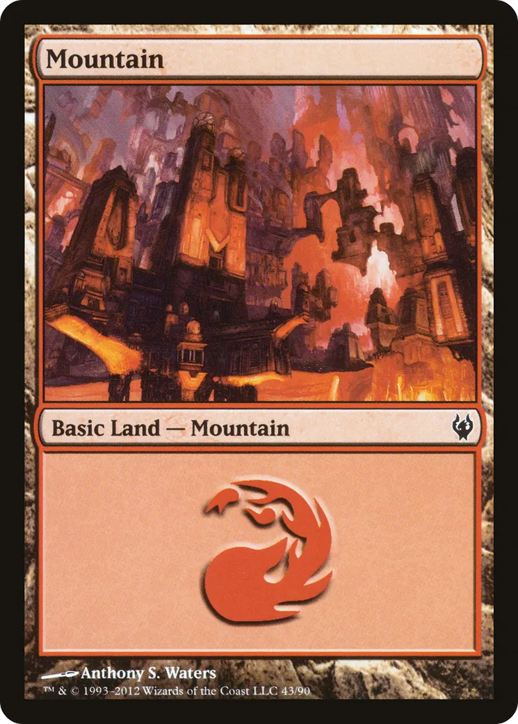 Mountain — Duel Decks: Izzet vs. Golgari — Magic: The Gathering