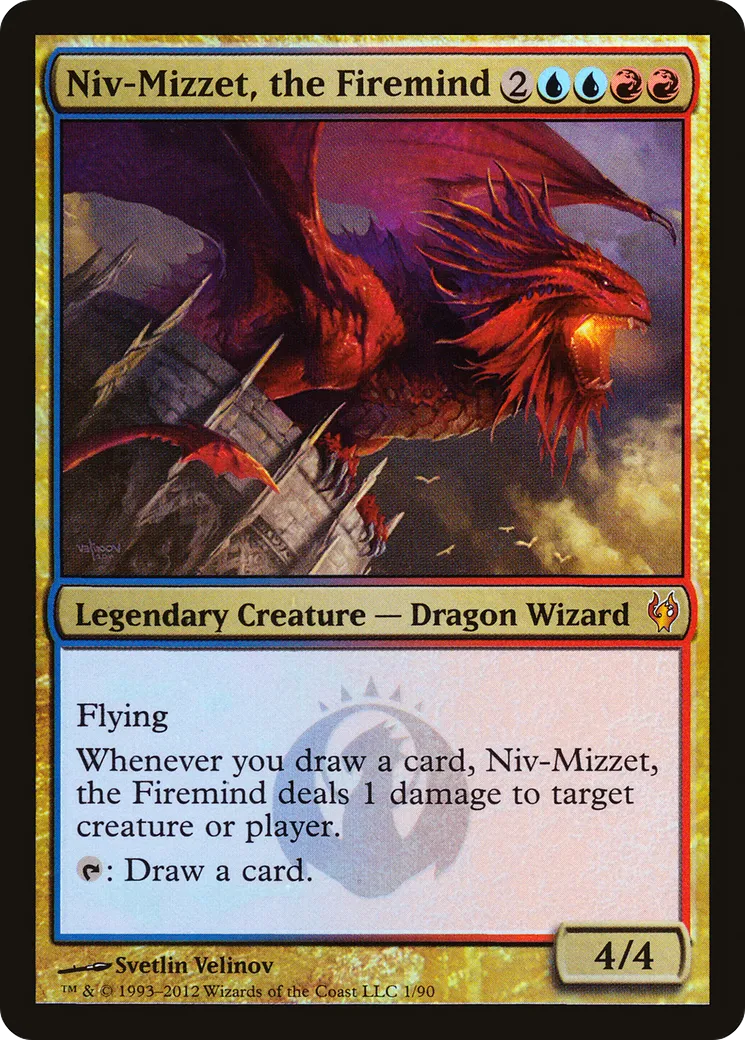 Niv-Mizzet, the Firemind — Duel Decks: Izzet vs. Golgari — Magic: The Gathering