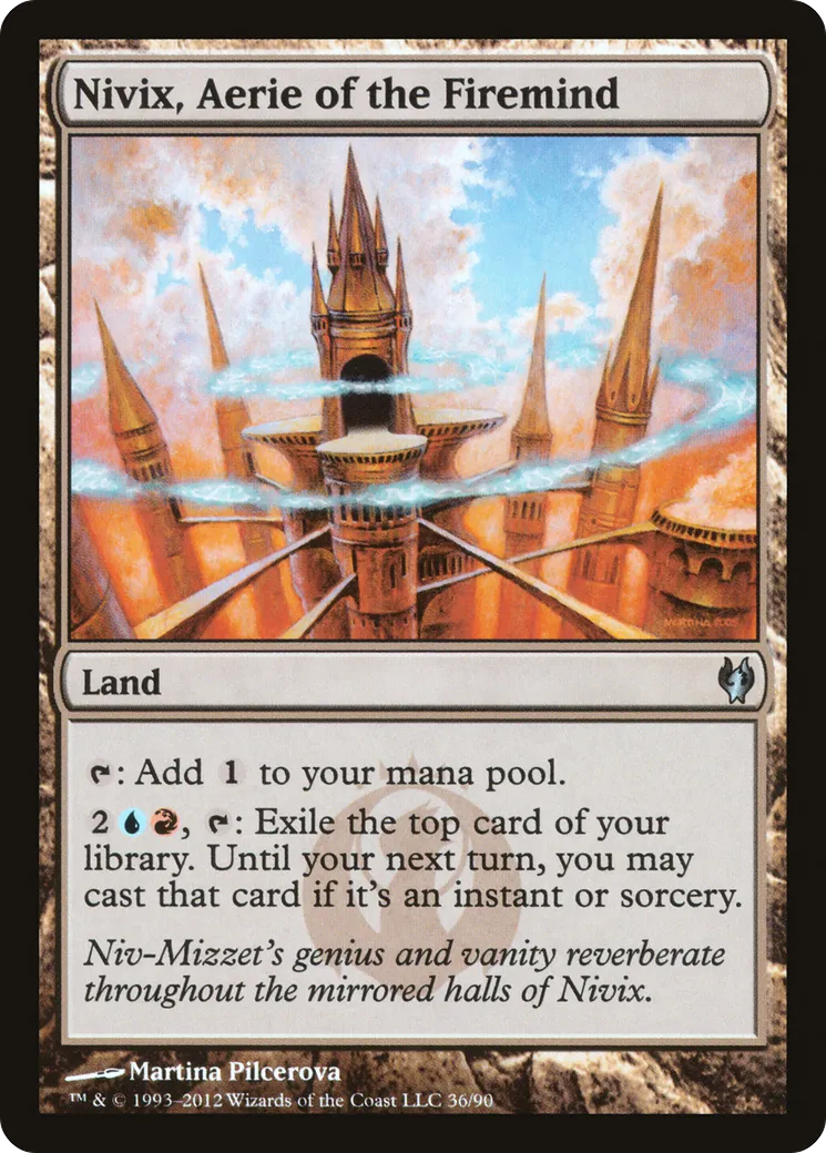 Nivix, Aerie of the Firemind — Duel Decks: Izzet vs. Golgari — Magic: The Gathering