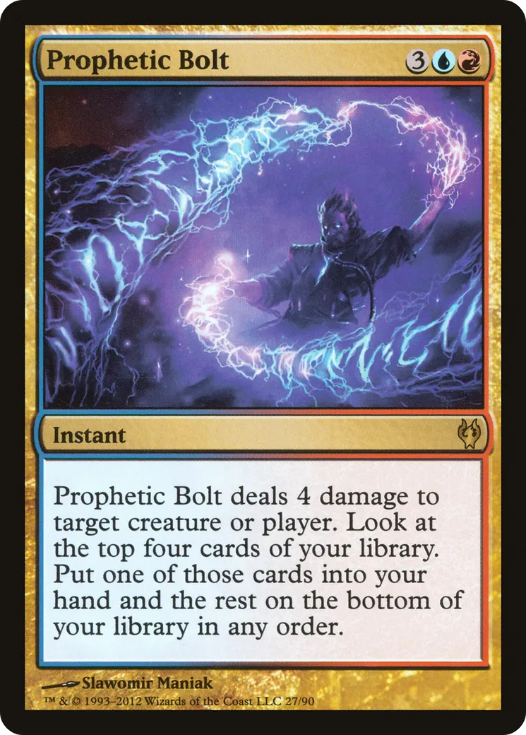 Éclair prophétique — Duel Decks: Izzet vs. Golgari — Magic: The Gathering
