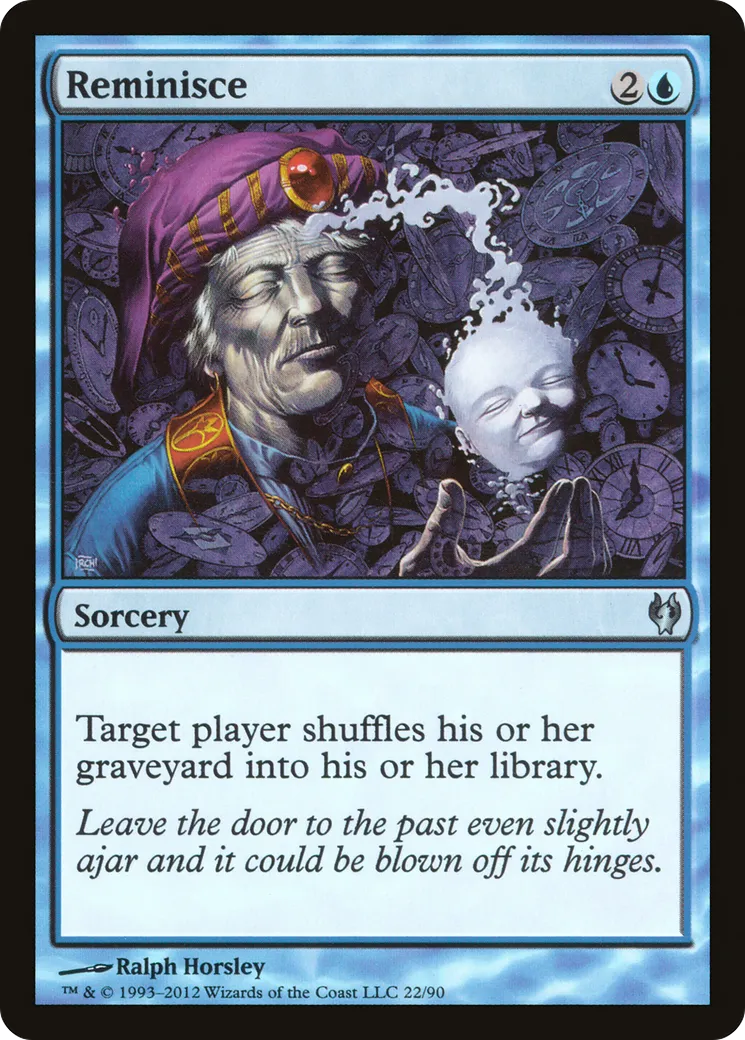 Reminisce — Duel Decks: Izzet vs. Golgari — Magic: The Gathering