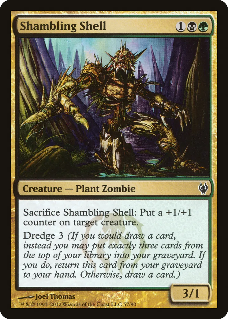 Shambling Shell — Duel Decks: Izzet vs. Golgari — Magic: The Gathering