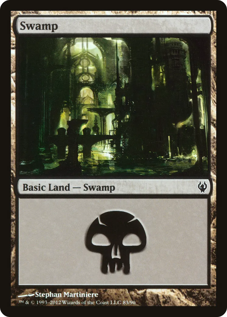 Swamp — Duel Decks: Izzet vs. Golgari — Magic: The Gathering