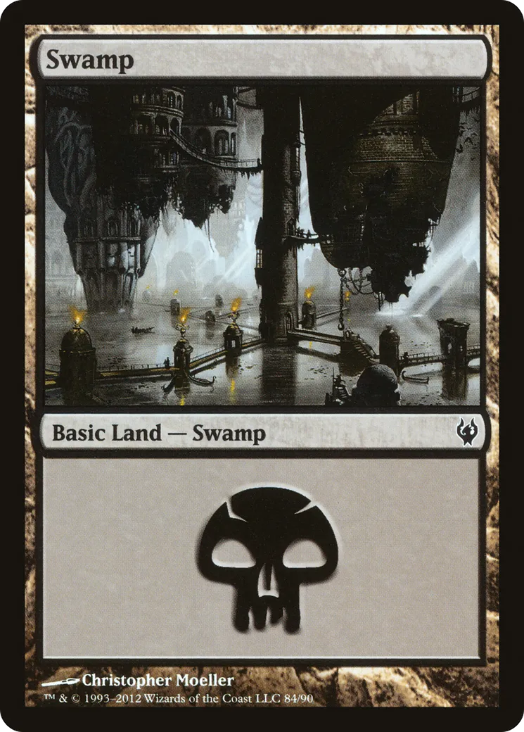 Swamp — Duel Decks: Izzet vs. Golgari — Magic: The Gathering