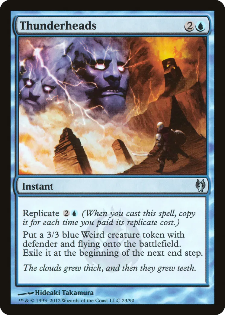 Thunderheads — Duel Decks: Izzet vs. Golgari — Magic: The Gathering