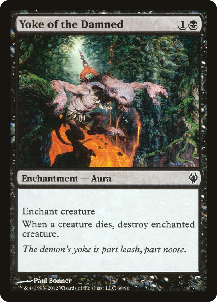 Yoke of the Damned — Duel Decks: Izzet vs. Golgari — Magic: The Gathering