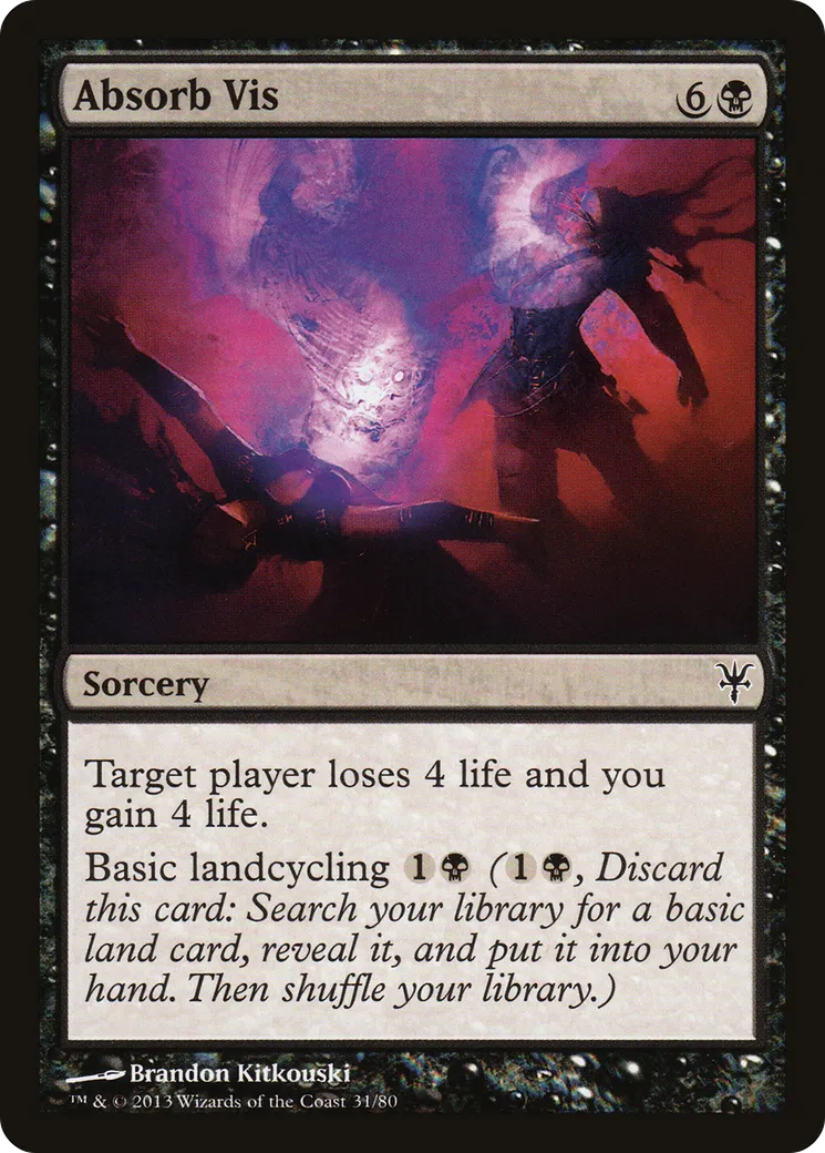 Absorb Vis — Duel Decks: Sorin vs. Tibalt — Magic: The Gathering