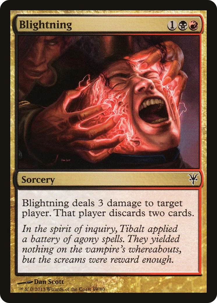 Éclair de flétrissement — Duel Decks: Sorin vs. Tibalt — Magic: The Gathering