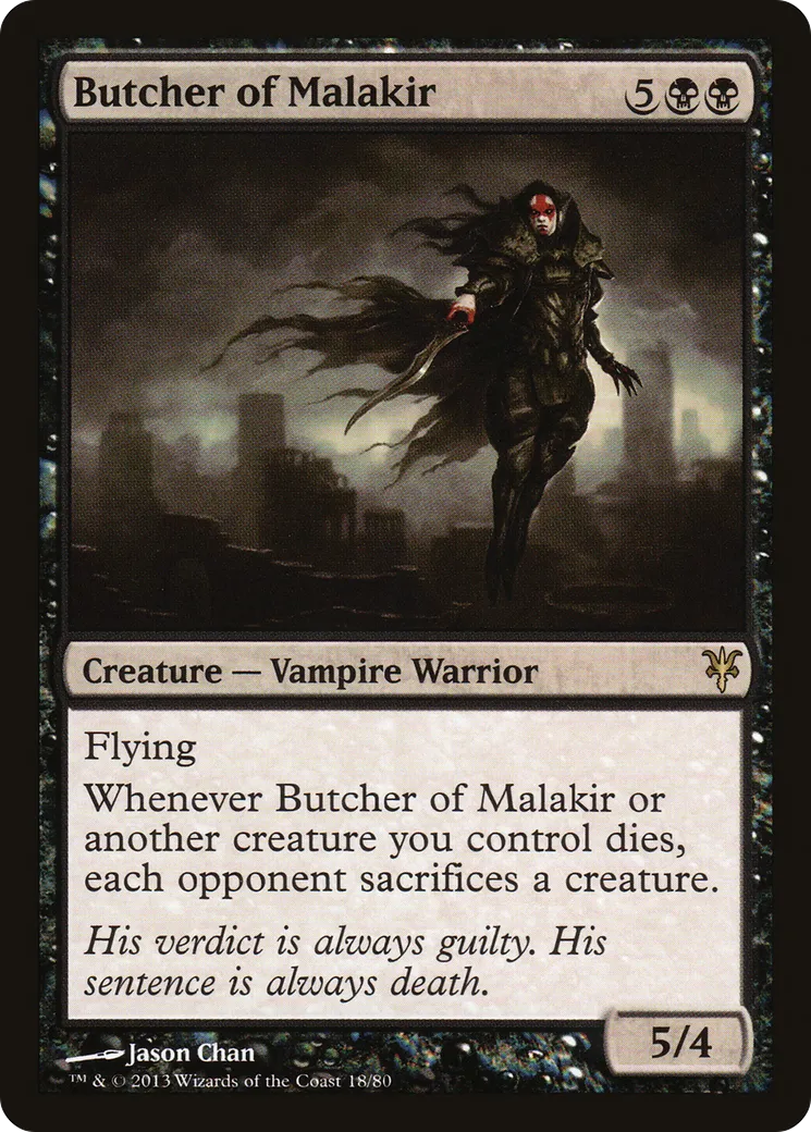 Butcher of Malakir — Duel Decks: Sorin vs. Tibalt — Magic: The Gathering