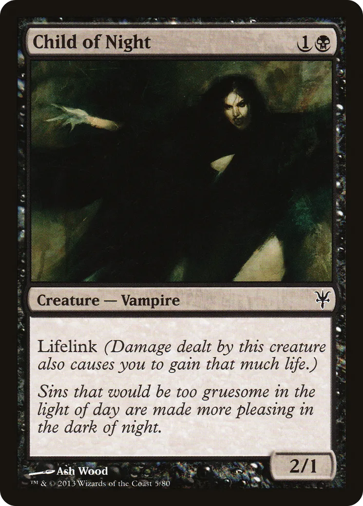 Enfant de la nuit — Duel Decks: Sorin vs. Tibalt — Magic: The Gathering