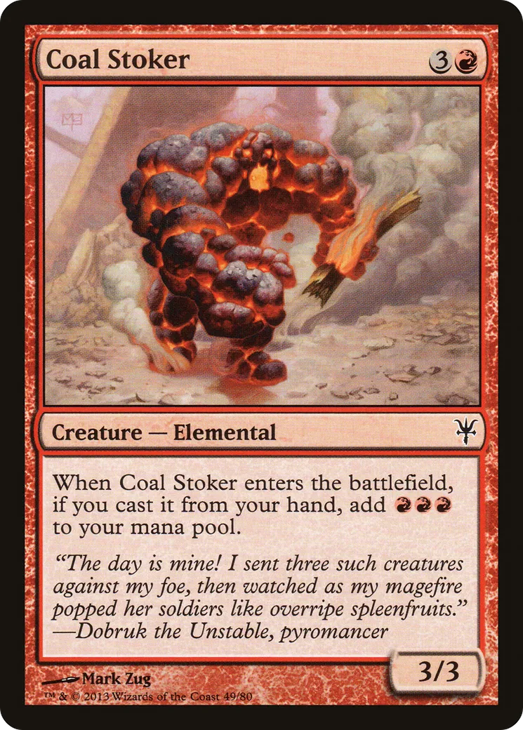 Chauffeur de charbon — Duel Decks: Sorin vs. Tibalt — Magic: The Gathering