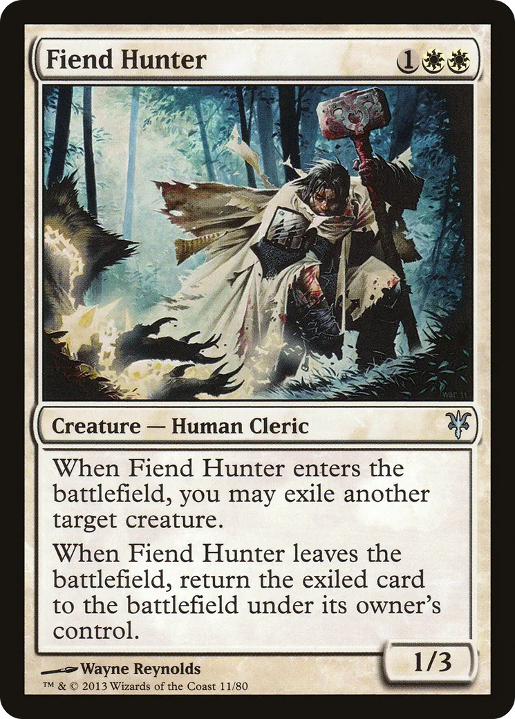Fiend Hunter — Duel Decks: Sorin vs. Tibalt — Magic: The Gathering