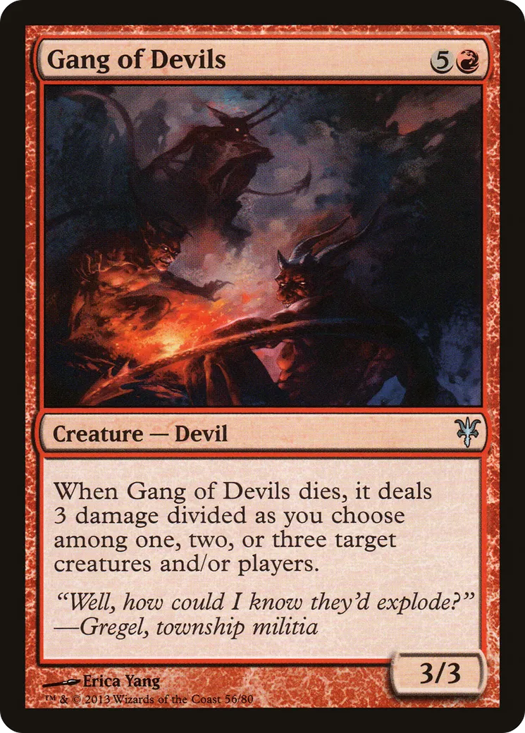 Gang de diables — Duel Decks: Sorin vs. Tibalt — Magic: The Gathering