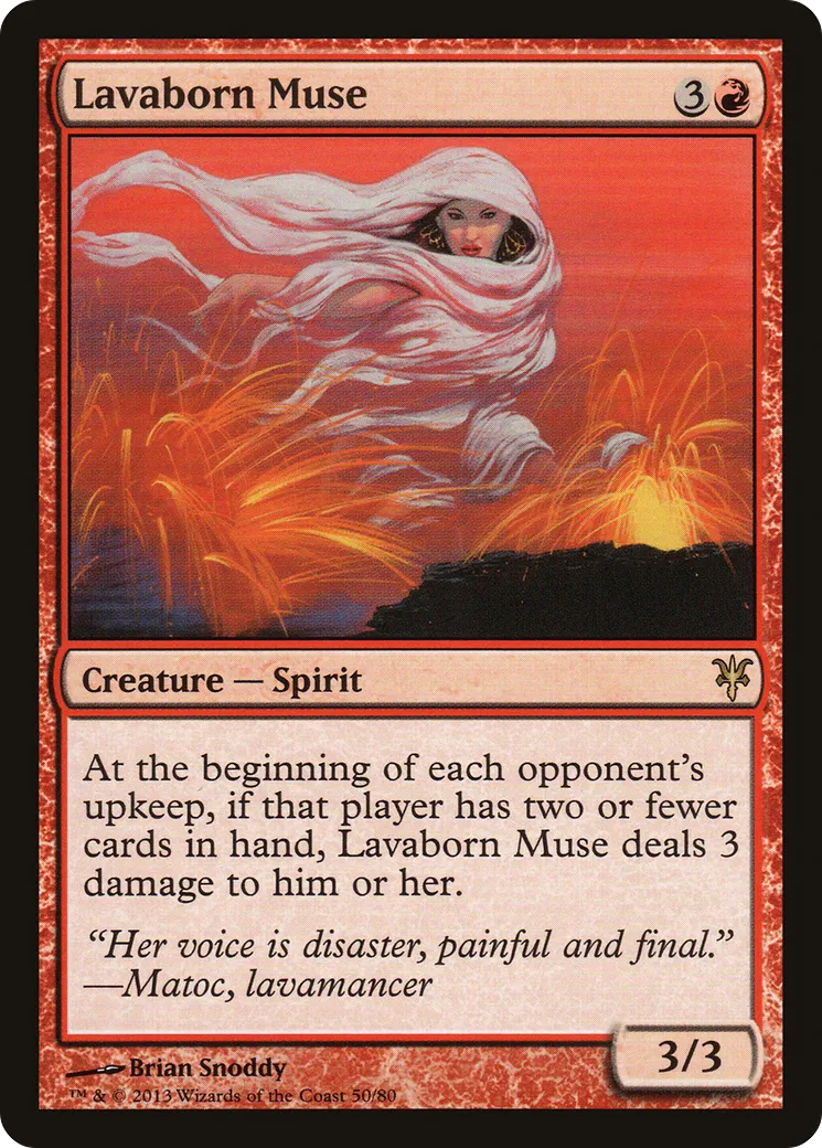 Muse née de la lave — Duel Decks: Sorin vs. Tibalt — Magic: The Gathering