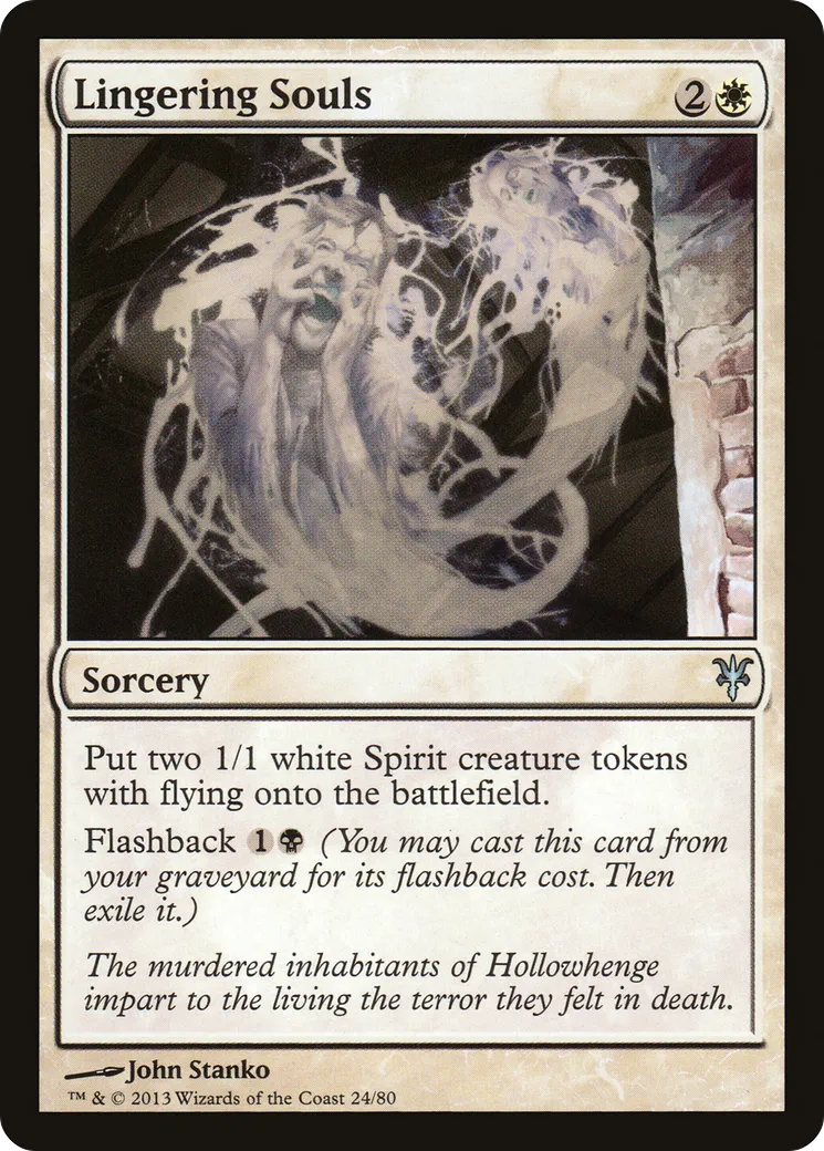 Lingering Souls — Duel Decks: Sorin vs. Tibalt — Magic: The Gathering