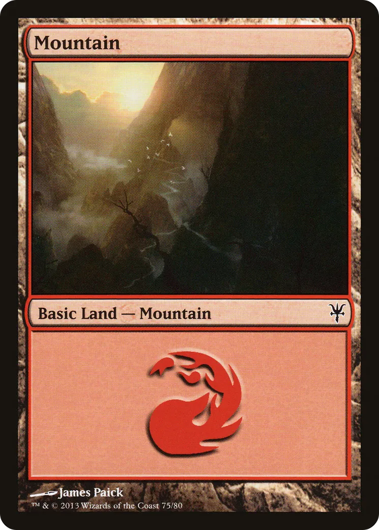 Mountain — Duel Decks: Sorin vs. Tibalt — Magic: The Gathering